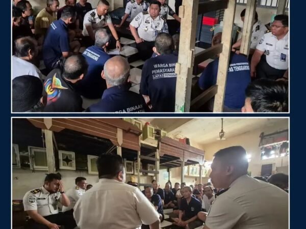 Humanis Cakra Pastarung Hadir Kembali, Lapas Tenggarong Dengarkan Keluhan dan Aspirasi Warga Binaan