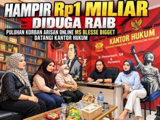 Korban Terus Bermunculan, Arisan Online MS Blesse Bigget Diduga Telan Kerugian Hampir Rp1 Miliar