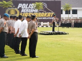 Apel Perdana Kapolda Jateng, Tegas; Tidak Ada Toleransi bagi Anggota yang Membekingi Judi dan Narkoba