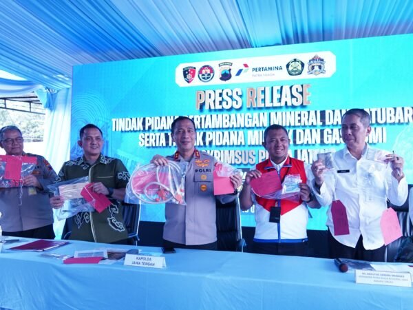 Lindungi Hak Masyarakat atas Subsidi, DitReskrimsus Polda Jateng Bongkar Pengoplosan LPG, Penimbunan Solar, dan Tambang Ilegal