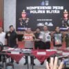 Polres Blitar Ungkap 5 Kasus Narkotika dan Okerbaya, 8 Tersangka Diamankan