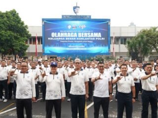 Tutup Rangkaian HUT ke-71 Lalu Lintas, Korlantas Polri Gelar Olahraga Bersama