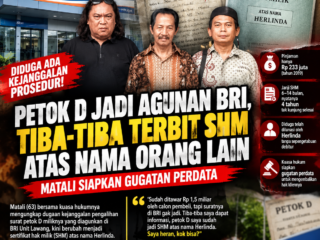 Misteri Petok D Milik Debitur BRI Lawang, Lunas Tanpa Sepengetahuan Pemilik dan Berubah Jadi SHM